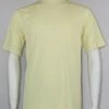 Log In Short Sleeve Mock Neck Men's T-Shirt - Solid Pattern Butter #218 T-Shirts