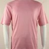 Log In Short Sleeve Mock Neck Men's T-Shirt - Solid Pattern Pink #218 T-Shirts