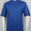 Log In Short Sleeve V Neck Men's T-Shirt - Solid Pattern Royal Blue #219 T-Shirts