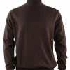 Sweaters Bassiri Turtle Neck Men's Sweater - Solid Pattern Brown #631