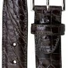 Weekend Menswear Accessories Belvedere Men's Belts Chocolate Brown #2008