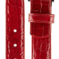Weekend Menswear Belvedere Men's Belts Red #2008 Accessories