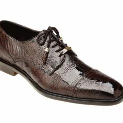 Weekend Menswear Belvedere Lace Up Men's Shoes Chocolate Brown - Batta 14006