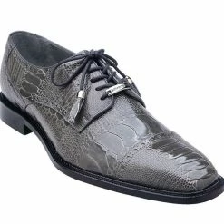Weekend Menswear Accessories Belvedere Lace Up Men's Shoes Grey - Batta 14006