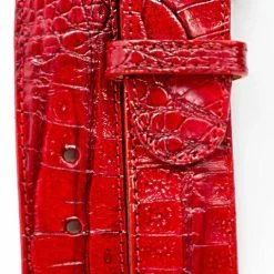Weekend Menswear Belvedere Men's Belts Red #1999 Accessories