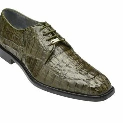 Weekend Menswear Belvedere Lace Up Men's Shoes Olive - Chapo 1465