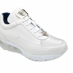 Weekend Menswear Accessories Belvedere Sneakers Men's Shoes White - Flash E01