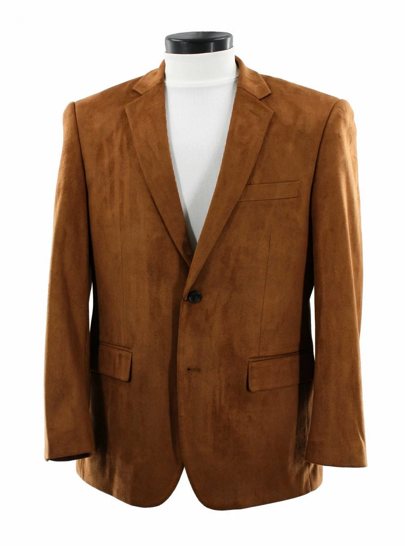 Budget 😍 Blazers Bassiri Two Button Single Breasted Men's Blazer - Solid Pattern Cognac #J 1043 🥰 3 Blazers Bassiri Two Button Single Breasted Men's Blazer - Solid Pattern Cognac #J 1043