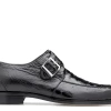 Weekend Menswear Belvedere Buckle Strap Men's Shoes Black - Josh 114011 Accessories
