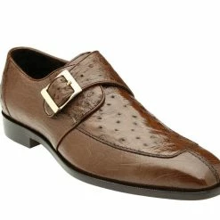 Weekend Menswear Belvedere Buckle Strap Men's Shoes Brown - Josh 114011 Accessories