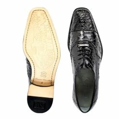 Weekend Menswear Belvedere Lace Up Men's Shoes Black - Onesto II 1419
