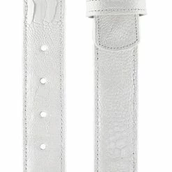 Weekend Menswear Belvedere Men's Belts White #2000 Accessories