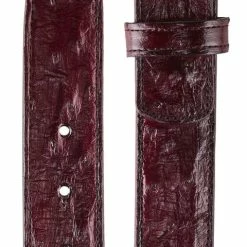 Weekend Menswear Accessories Belvedere Men's Belts Burgundy #2001