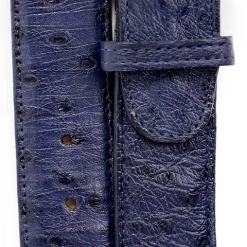 Weekend Menswear Belvedere Men's Belts Navy #2001 Accessories
