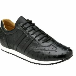 Weekend Menswear Belvedere Sneakers Men's Shoes Black - Parker 6004