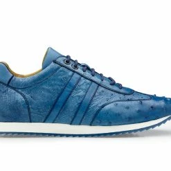 Weekend Menswear Accessories Belvedere Sneakers Men's Shoes Royal Blue - Parker 6004