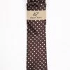 Accessories Rossi Man Men's Ties With Pocket Round Polka Dot Pattern Brown - RMR662-12