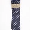 Rossi Man Men's Ties With Pocket Round Polka Dot Pattern Navy - RMR662-4 Accessories
