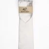 Rossi Man Men's Ties With Pocket Round Solid Pattern Silver - RMR665-6