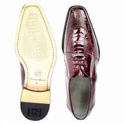 Weekend Menswear Belvedere Lace Up Men's Shoes Burgundy - Siena 1463