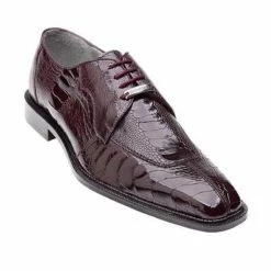 Weekend Menswear Belvedere Lace Up Men's Shoes Burgundy - Siena 1463