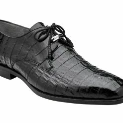 Weekend Menswear Belvedere Lace Up Men's Shoes Black - Umberto N05
