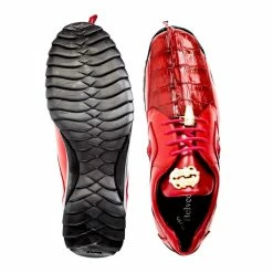 Weekend Menswear Belvedere Sneakers Men's Shoes Red - Vasco 336122