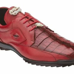 Weekend Menswear Belvedere Sneakers Men's Shoes Red - Vasco 336122