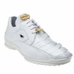 Weekend Menswear Accessories Belvedere Sneakers Men's Shoes White - Vasco 336122